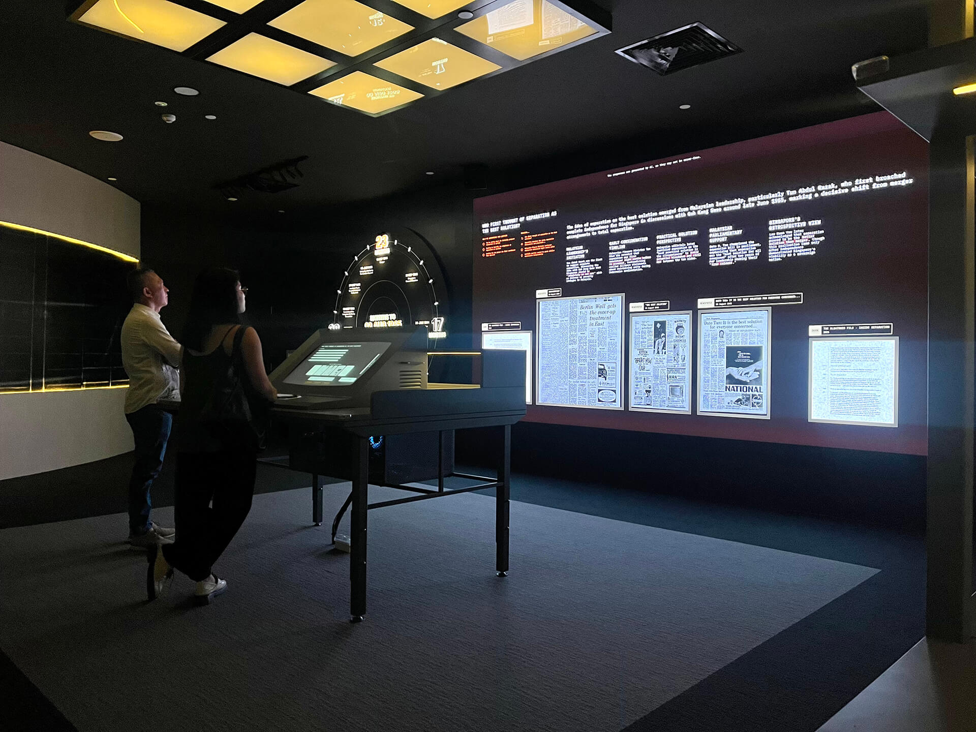 The Albatross File Exhibition: Decades of declassified history, made navigable. The AI retrieves. The people in it speak.